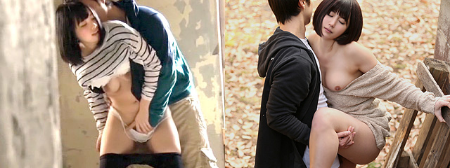 こっそり青●を覗き…