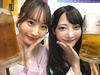 素人ギャルをベロベロにして持ち帰り！