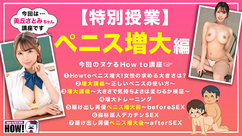 絶対SEXが上手くなるAV【ペニス増大編】