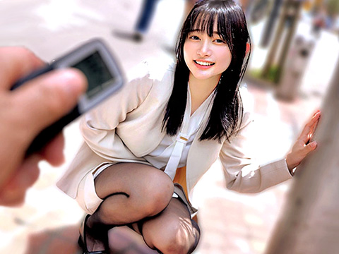素人美少女とリモコンバイブお散歩
