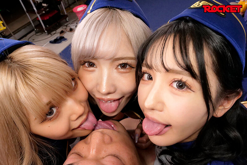 白ギャルビッチ航空へようこそ！