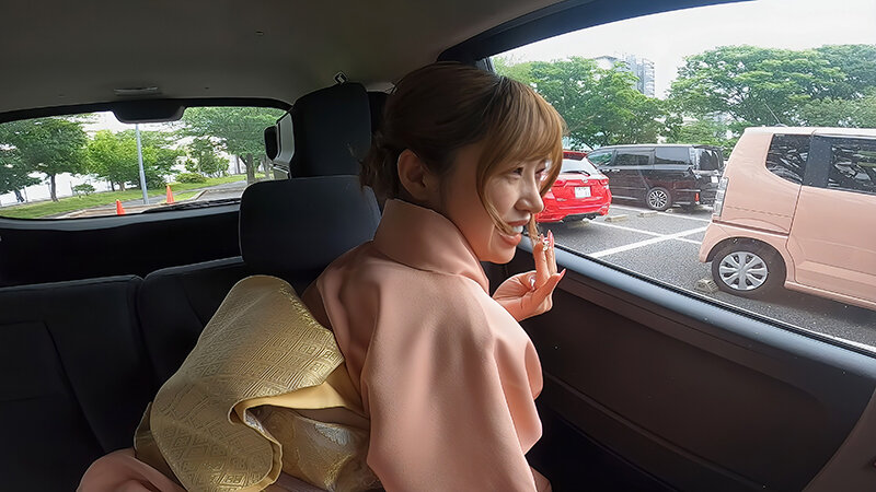 着物美人妻を脱がして生中出しSEX