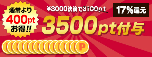 3000円決済