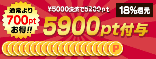 5000円決済